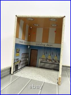 Rare Nm Marx #5980 Sears Shopping Center Tin Building