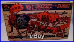 Rare Old-store Mib Disney 1955 Davy Crockett At The Alamomarx Play Set #3530