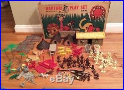 Rare Playset Figures-Daktari-Marx Boxed 1967 LOW OPENING BID