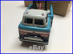 Rare Tin Toy Marx Wrecker Tow Truck Sears Allstate Service Station Playset Part