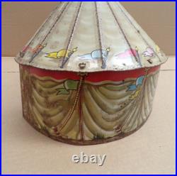 Rare UK Version MARX The Big Top Circus Tent Tinplate play-set Building