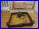 Rare Vintage 1950's Marx Fort York Play Set Soldiers & Indians With Original Box