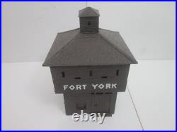 Rare Vintage 1950's Marx Fort York Play Set Soldiers & Indians With Original Box