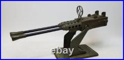 Rare Vintage 1950's Marx US Army Anti-Aircraft Metal Moving Machine Gun