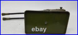 Rare Vintage 1950's Marx US Army Anti-Aircraft Metal Moving Machine Gun