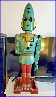 Rare Vintage 1960's Marx Big Loo Robot Stands 38 Tall! Robot Only See Descript