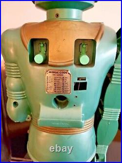 Rare Vintage 1960's Marx Big Loo Robot Stands 38 Tall! Robot Only See Descript