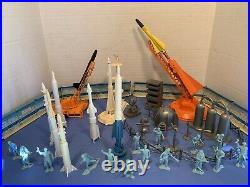 Rare Vintage 1960s Marx Cape Canaveral Playset Near Perfect Condition