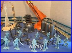 Rare Vintage 1960s Marx Cape Canaveral Playset Near Perfect Condition