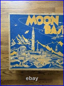 Rare Vintage Louis Marx & Co Moon Base Playset #4652 Toy BOX ONLY