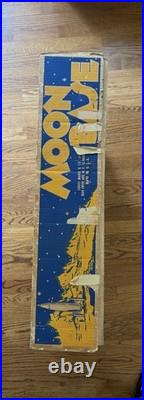 Rare Vintage Louis Marx & Co Moon Base Playset #4652 Toy BOX ONLY