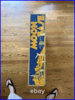 Rare Vintage Louis Marx & Co Moon Base Playset #4652 Toy BOX ONLY