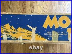 Rare Vintage Louis Marx & Co Moon Base Playset #4652 Toy BOX ONLY