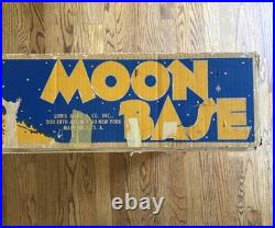 Rare Vintage Louis Marx & Co Moon Base Playset #4652 Toy BOX ONLY