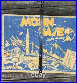 Rare Vintage Louis Marx & Co Moon Base Playset #4652 Toy BOX ONLY