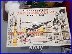 Rare Vintage Marx-Atomic Cape Canaveral Missile Base Play Set Original Box G619