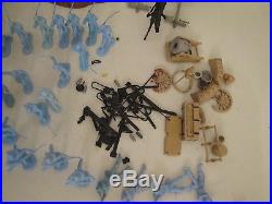 Rare Vintage Marx Battle of the Blue and Gray Civil War Toy Playset withBox