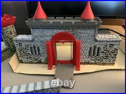 Rare Vintage Marx Medieval Castle Knights Robin Hood with Original Figures Playset