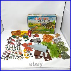 Rare Vintage Marx Miniature Playset Sunshine Farm in Box Set