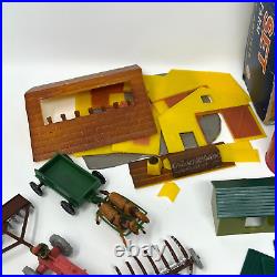 Rare Vintage Marx Miniature Playset Sunshine Farm in Box Set