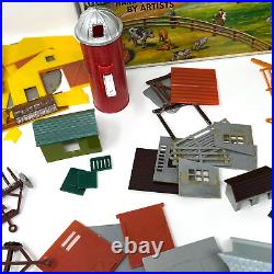 Rare Vintage Marx Miniature Playset Sunshine Farm in Box Set