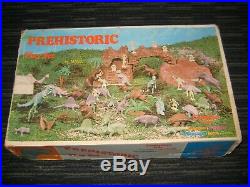Rare Vintage Marx Prehistoric Playset Style 3398 Complete Original Dinosaur set