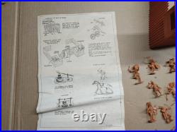 Rare Vintage Marx Toys #3681 Fort Apache Play Set 1964 99% Complete Set