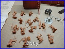 Rare Vintage Marx Toys #3681 Fort Apache Play Set 1964 99% Complete Set