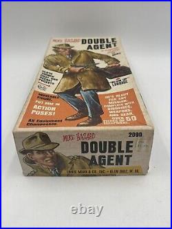 Rare Vintage Mike Hazard Double Agent Action Figure with Accessories by Marx