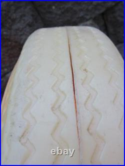 Rare Vtg 1950's MARX ORANGE PLASTIC Tire Swing Large Collectible Toy Go Go Tire