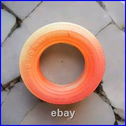 Rare Vtg Orange Tire Swing Novelty Marx Go Go Tire Fun Size Collectible Retro