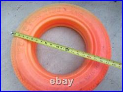 Rare Vtg Orange Tire Swing Novelty Marx Go Go Tire Fun Size Collectible Retro