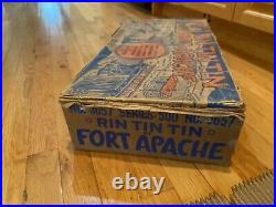 Rin Tin Tin Earliest Edition Marx Playset