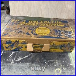 Rin Tin Tin Fort Apache 1956 Cowboy-Indian playset & Original Box