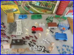 Scarce 1959-60 Marx Sears Growing Farm -barn- Playset In Ob! Excellent