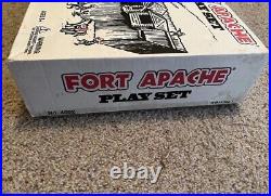 Sealed Complete Vintage Marx Fort Apache Playset