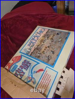 Sears American Heritage Marx Battle of the Alamo Play Set with Figures Vintage