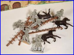 Sears American Heritage Marx Battle of the Alamo Play Set with Figures Vintage
