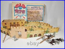 Sears American Heritage Marx Battle of the Alamo Play Set with Figures Vintage