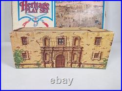 Sears American Heritage Marx Battle of the Alamo Play Set with Figures Vintage