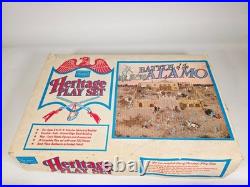 Sears American Heritage Marx Battle of the Alamo Play Set with Figures Vintage