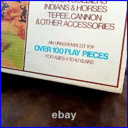 Sears Fort Apache Marx Play Set in Box #59841 Vintage 1970s Sears Fort Apache Marx Play Set in Box #59841 Vintage 1970s
