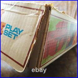 Sears Fort Apache Marx Play Set in Box #59841 Vintage 1970s