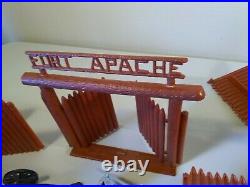 Sears Heritage Playset Marx Fort Apache. Clean pieces. Solid box. Nice