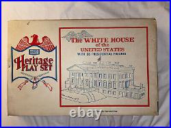 Sears Heritage Playset Marx White House 36 Presidents Sealed Box No. 3921
