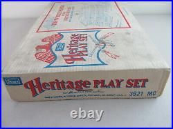 Sears Heritage Playset Marx White House of the US with 36 Fig Original Box No. 3921
