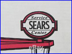 Sears Service Center Play Set By Marx Model No. 3436R Vintage Collectible