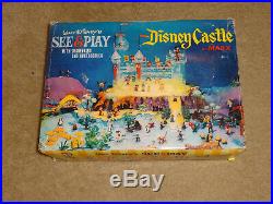 See & Play Disney Castle by Marx Miniature Figures Disneykins Accessories