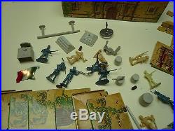 Several Vintage Playsets- MARX Roy Rogers Western Town Rin Tin Tin and more