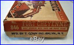 Superior T. Cohn #846 Fort Cheyenne Playset in Box from 1959 Marx